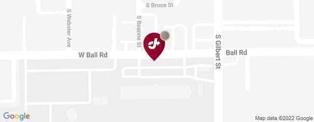 Jiffy Lube Location Map