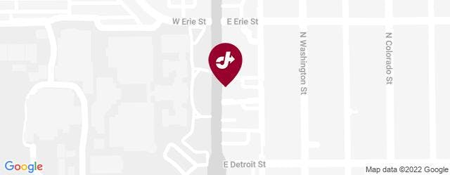 Jiffy Lube Location Map