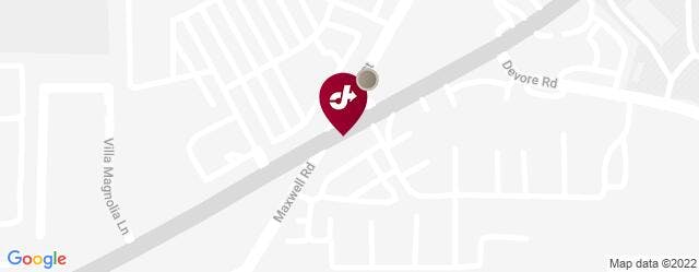 Jiffy Lube Location Map