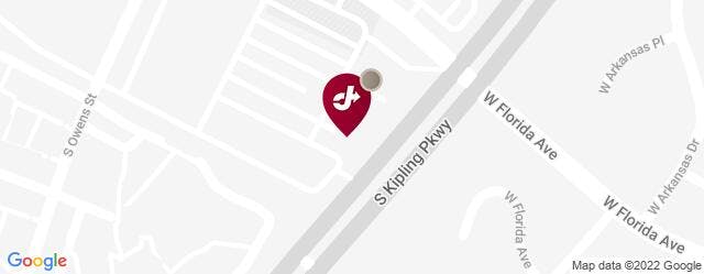 Jiffy Lube Location Map