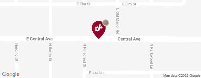 Jiffy Lube Location Map