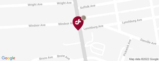 Jiffy Lube Location Map