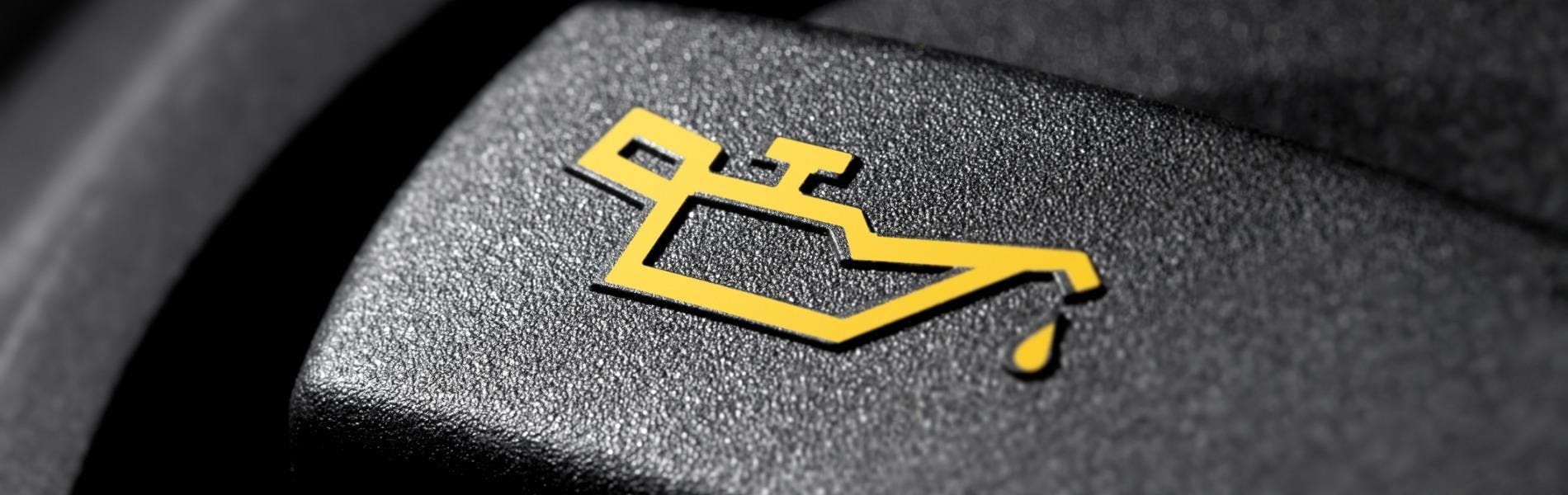 close up on engine oil cap